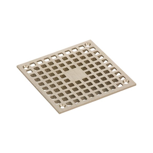 Drain Grate, Floor , Sq, 4-5/8"